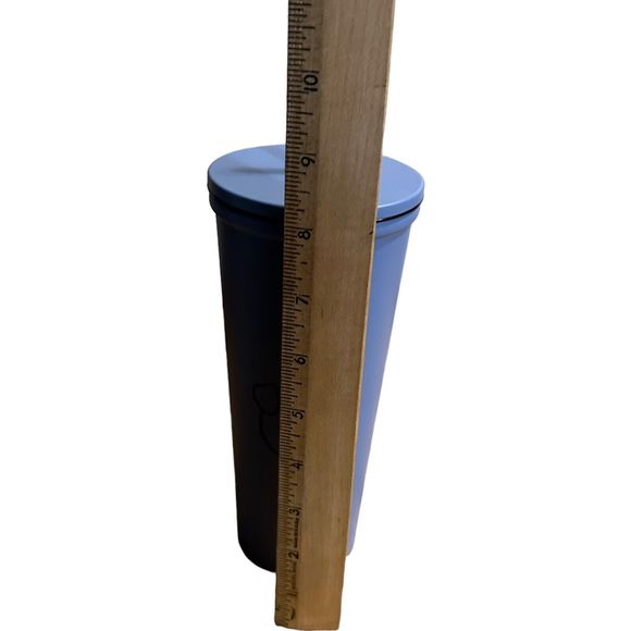 Shane Dawson Pig Tumbler Cup Light Blue With Lid & Straw - Picture 6 of 14